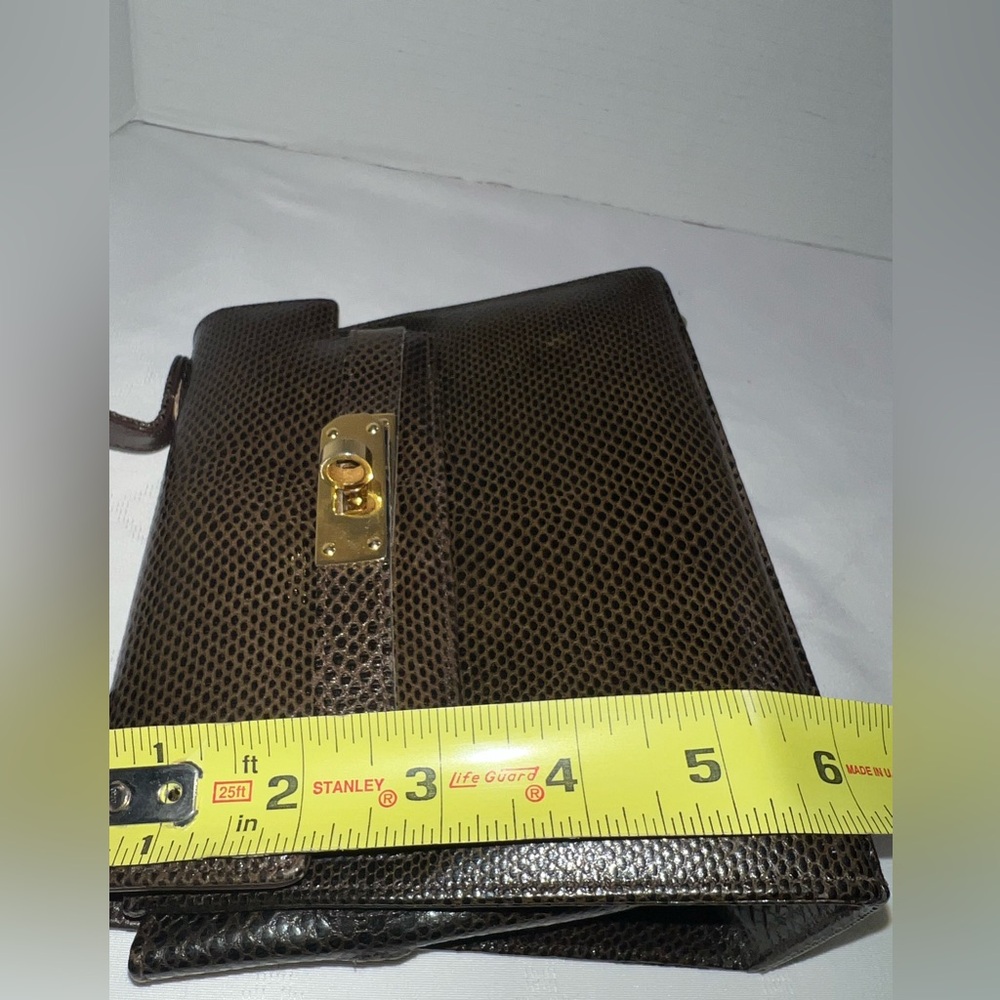 🔥🔥🔥 Finesse La Model Kelly Mini Lizard Handbag - Picture 10 of 16